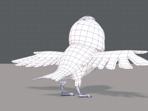 bird v01 Model 3D