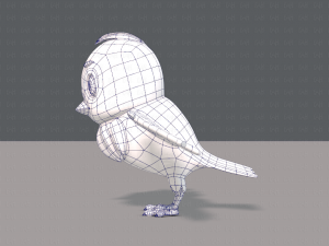 bird v01 Model 3D