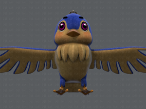 bird v01 Model 3D
