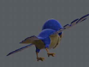 bird v01 Model 3D