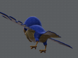 bird v01 Model 3D