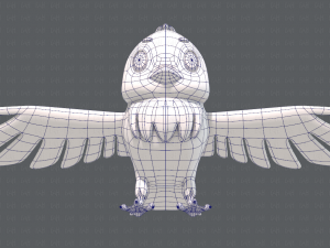 bird v01 Model 3D