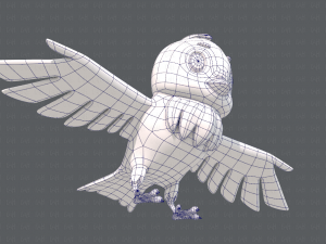 bird v01 Model 3D