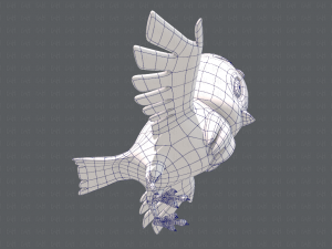 bird v01 Model 3D