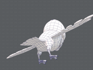 bird v01 Model 3D