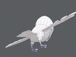 bird v01 3D Model