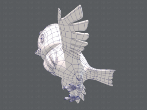 bird v01 Model 3D