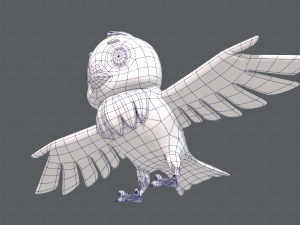 bird v01 Model 3D