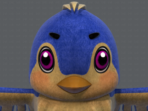 bird v01 Model 3D
