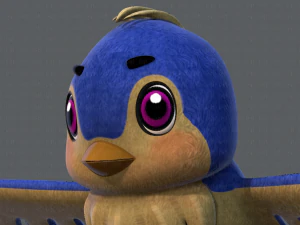 bird v01 3D Model