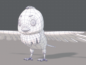 bird v01 Model 3D