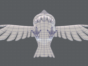 bird v01 Model 3D