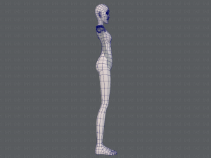 base mesh woman 21 3D-Modell