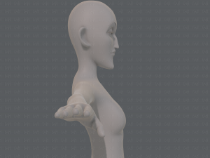 base mesh woman 21 3D-Modell
