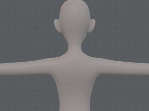 base mesh woman 21 3D-Modell