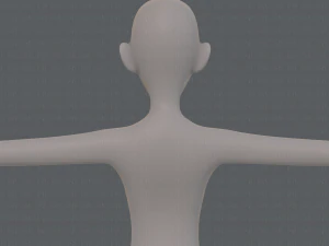base mesh woman 21 3D Model