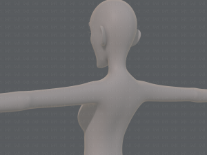 base mesh woman 21 3D-Modell