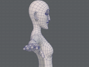 base mesh woman 21 3D-Modell