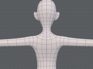 base mesh woman 21 3D-Modell