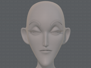 base mesh woman 21 3D-Modell