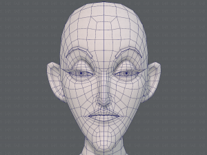 base mesh woman 21 3D-Modell