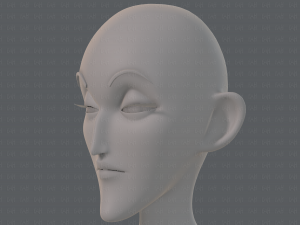 base mesh woman 21 3D-Modell