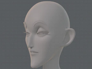base mesh woman 21 3D Model