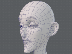 base mesh woman 21 3D-Modell