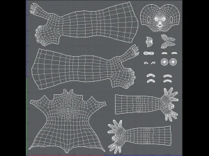 base mesh woman 21 3D Model