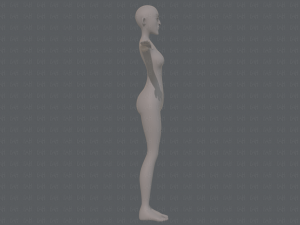 base mesh woman 22 3D Model