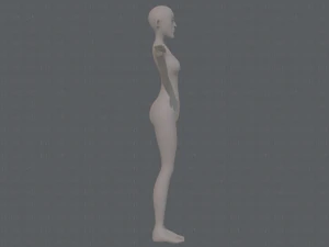 base mesh woman 22 3D Model