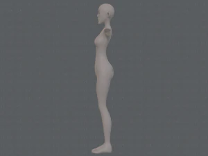 base mesh woman 22 3D Model
