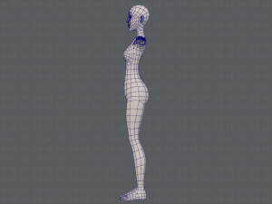 base mesh woman 22 3D Model