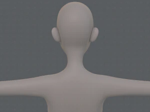 base mesh woman 22 3D Model