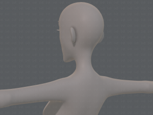 base mesh woman 22 3D Model