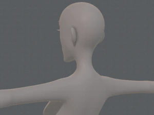 base mesh woman 22 3D Model