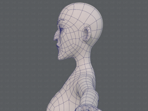 base mesh woman 22 3D Model