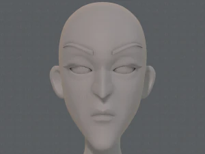 base mesh woman 22 3D Model
