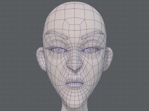 base mesh woman 22 3D Model