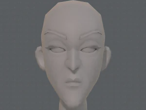 base mesh woman 22 3D Model