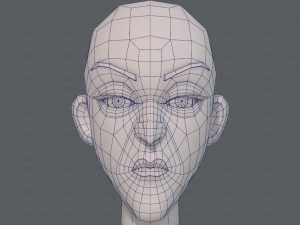 base mesh woman 22 3D Model