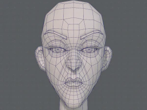 base mesh woman 22 3D Model