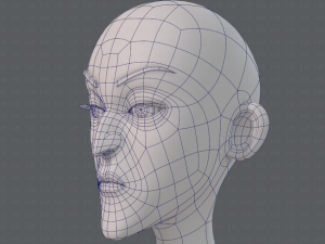 base mesh woman 22 3D Model