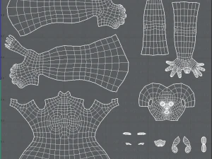 base mesh woman 22 3D Model