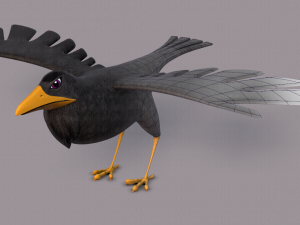 bird v02 3D 모델