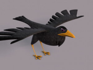 bird v02 3D Model