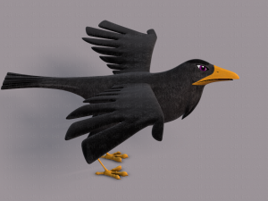 bird v02 3D Model