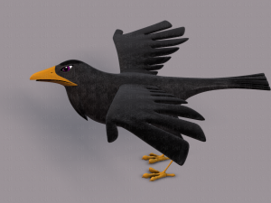 bird v02 3D Model