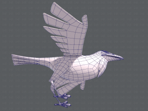 bird v02 3D Model