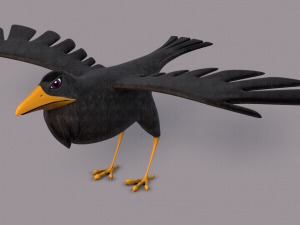 bird v02 3D Model